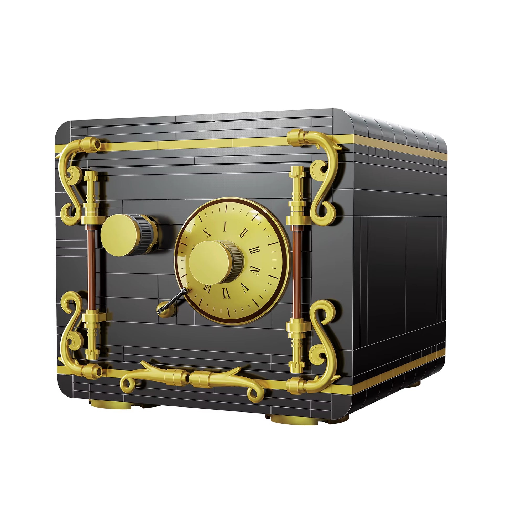 Retro Combination Safe Building Set (422+ Pcs)