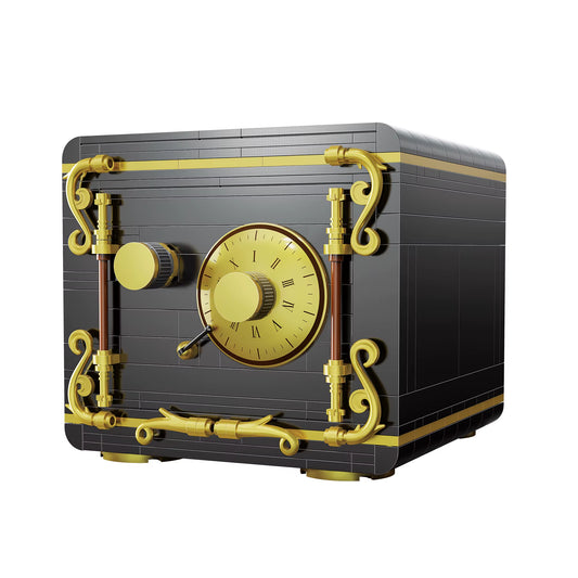 Retro Combination Safe Building Set (422+ Pcs)