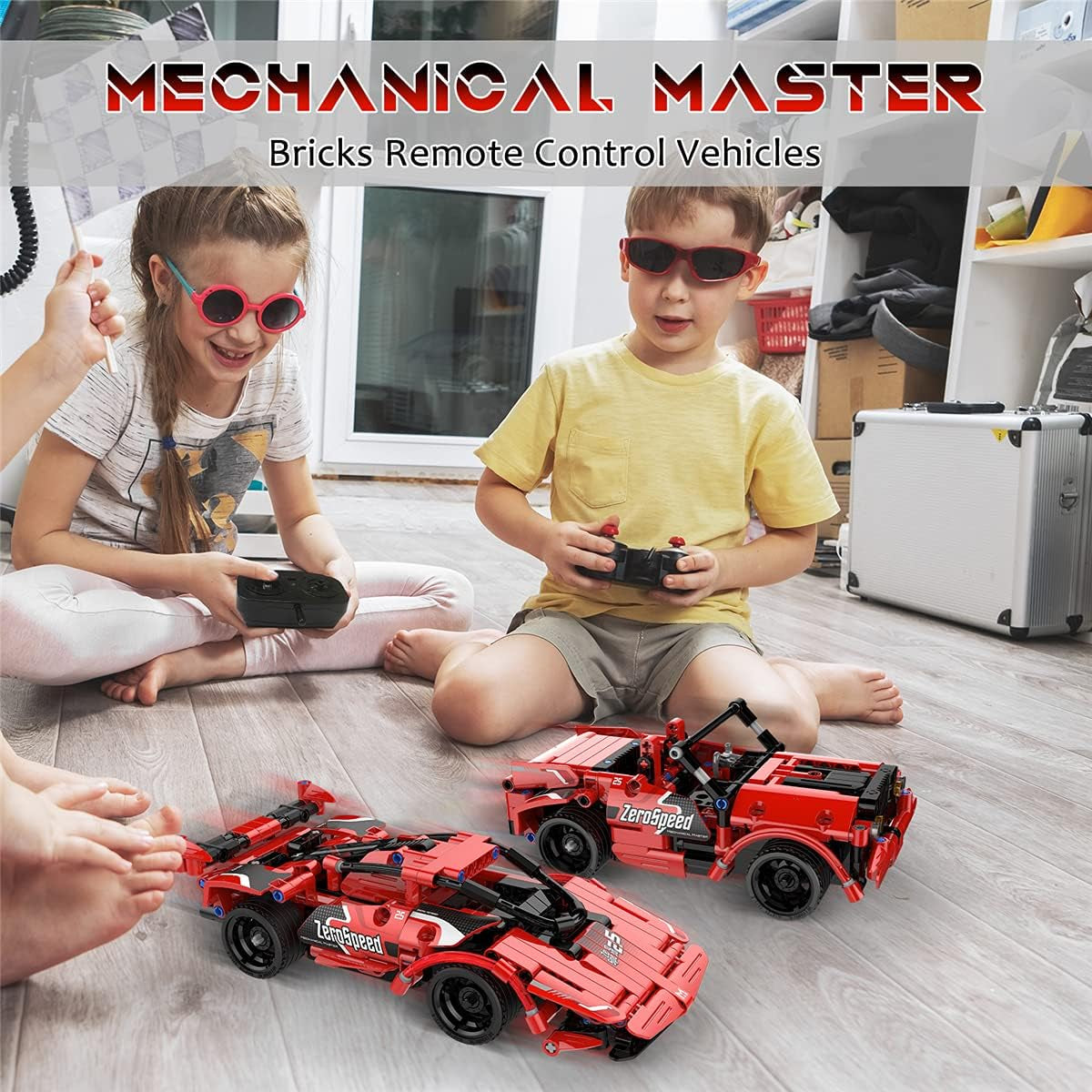 2-in-1 Remote Control Racer Car STEM Kit