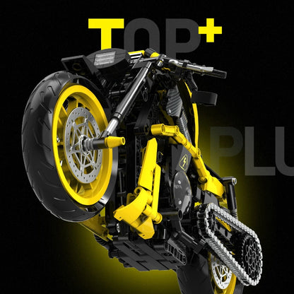Classic City Racing Motorcycle 1:8 (Style 2)