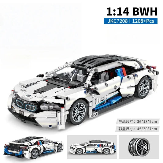 BWH City Speed Racing Car (1208+ Pcs)