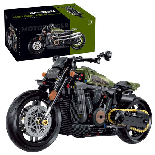 Technical Motorbike 1:8 (600+ Pcs)