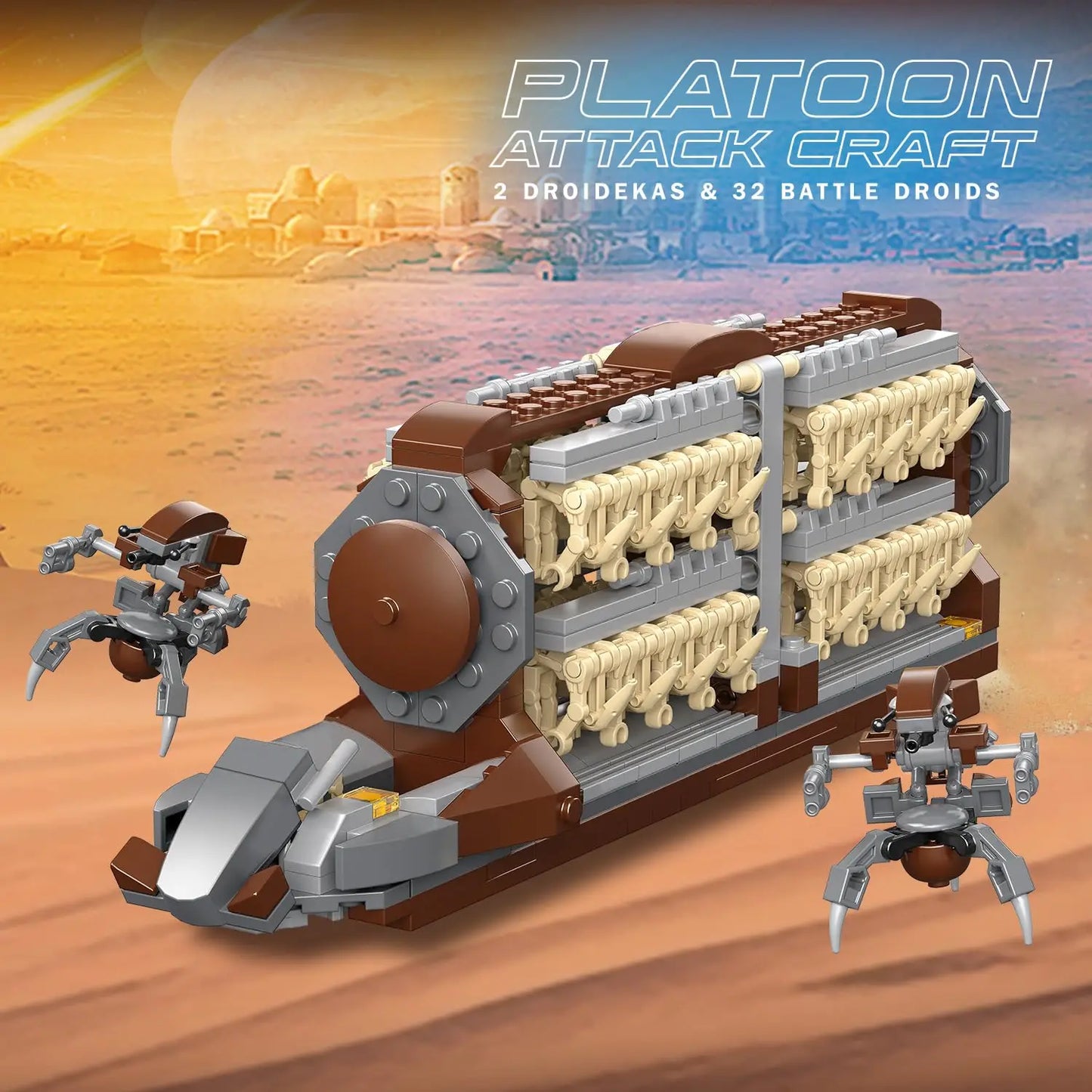 Space War Transport Vehicle (522+ Pcs)