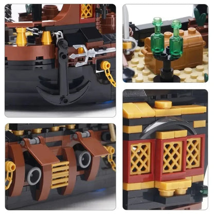 Pirate Sailboat Desktop Model