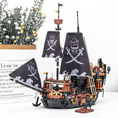 Pirate Sailboat Desktop Model