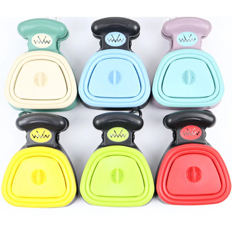 Foldable Dog Pooper Scooper with Biodegradable Bags for Effortless Waste Cleanup