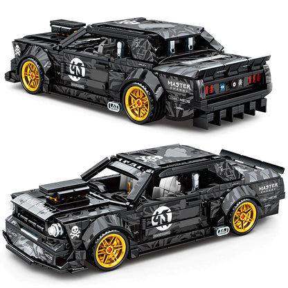 Classic Drift Racing Car (Pull-Back Model)