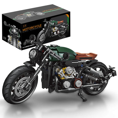 Technical Motorbike 1:8 (600+ Pcs, Style 2)