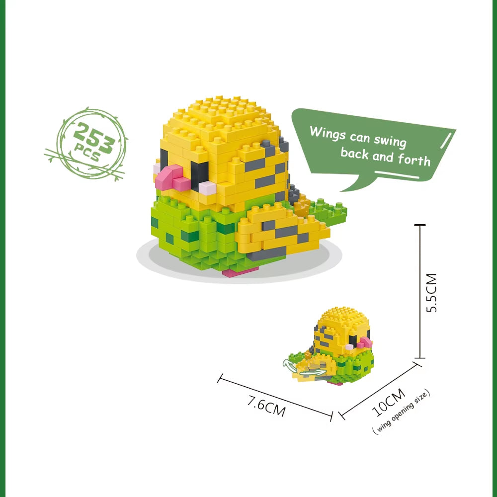 Colorful Parrot Micro Mini