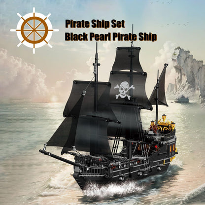Black Pearl Pirate Ship Mini (1424+ Pcs)