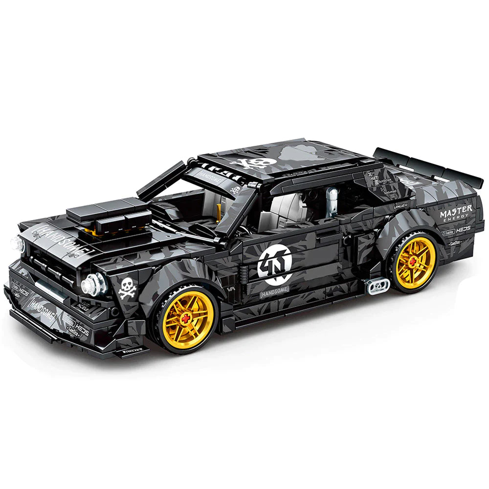 Classic Drift Racing Car (Pull-Back Model)