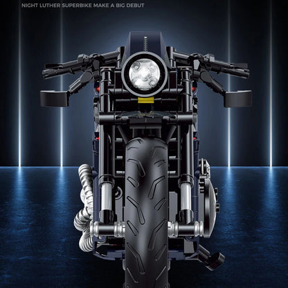 1:8 Night Racer Motorbike (500+ Pcs)