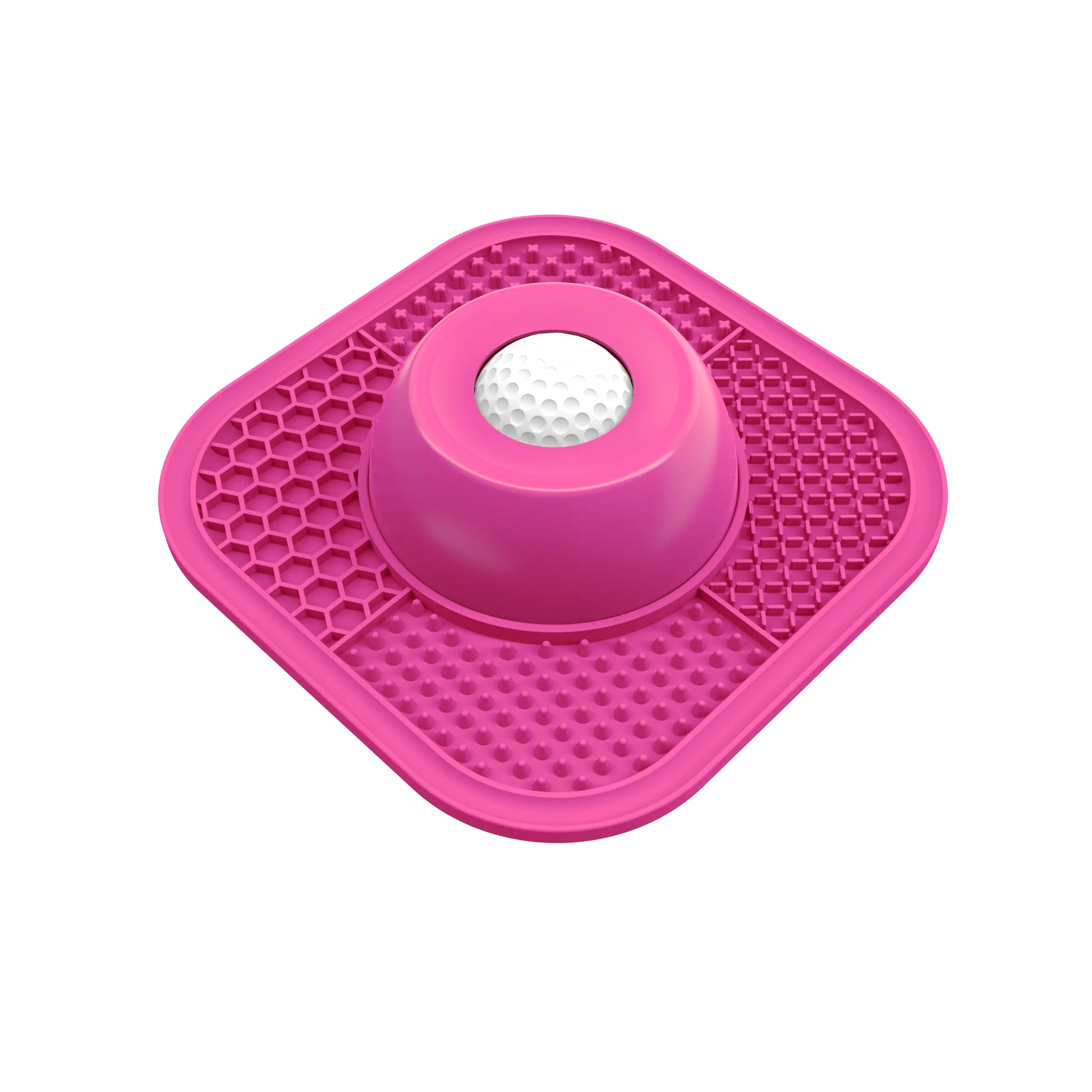 PLOSIF Slow Feeder Dog Bowl - Anti-Slip Ball-In Design for Liquid Treats, 3/4 Cup Bone Broth Yogurt Lick Toy for Small Medium Large Breeds, Slow Feeders for Dietary Supplement/Post-Op Nutrition, Pet Supplies Dog Accessories, Feeder Bowl Bowls