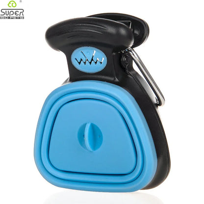 Foldable Dog Pooper Scooper with Biodegradable Bags for Effortless Waste Cleanup