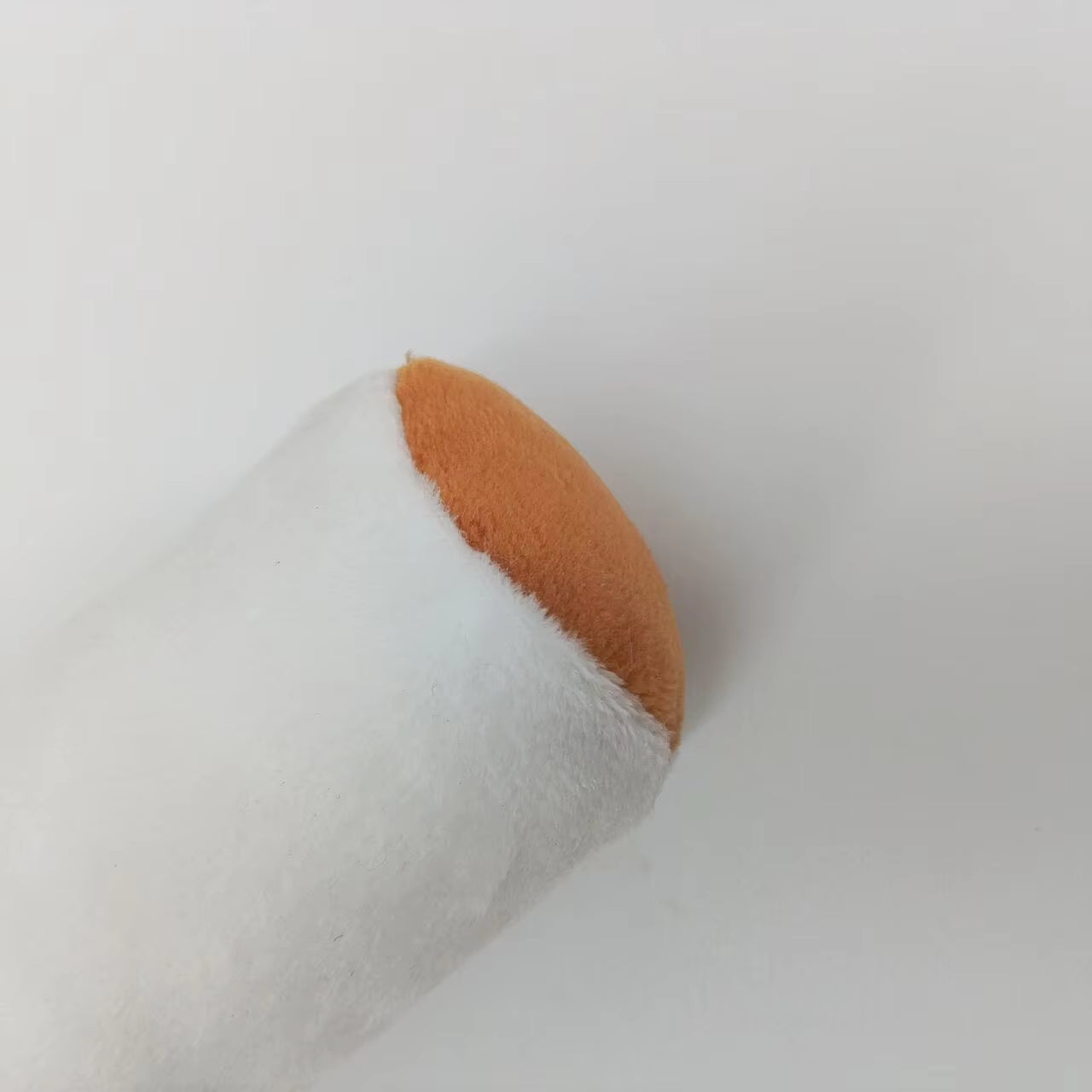 Indestructible Plush Dog Toy - Interactive Squeaky Cigar for Small Breeds and Chewing Enthusiasts
