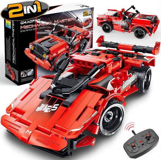 2-in-1 Remote Control Racer Car STEM Kit