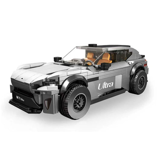Classic Racing Car Building Set (390+ Pcs)