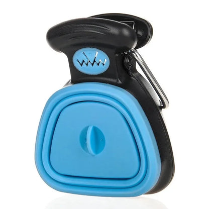Foldable Dog Pooper Scooper with Biodegradable Bags for Effortless Waste Cleanup