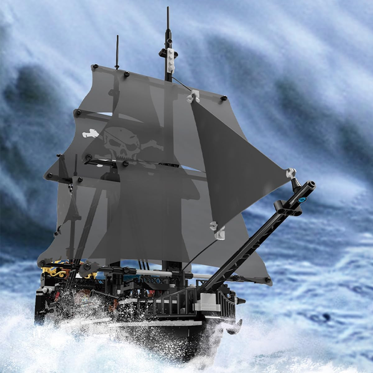 Black Pearl Pirate Ship Mini (1424+ Pcs)
