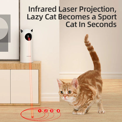 Automatic LED Laser Cat Toy — Smart Handheld Interactive Teaser