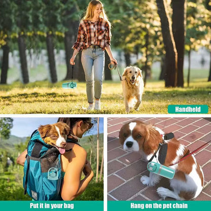 Portable Dog Waste Scooper — No-Touch Design with Built-In Bag