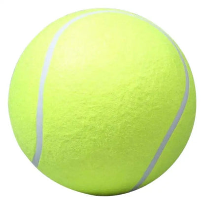 Giant Tennis Ball Dog Toy — Jumbo Plush for Chewing & Training (7/8/9.5 in)