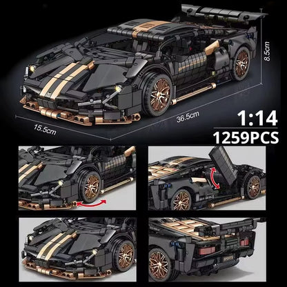 Collectible Sports Car Model 1:14 (1280+ Pcs)