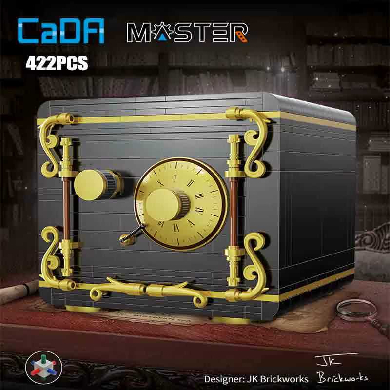 Retro Combination Safe Building Set (422+ Pcs)