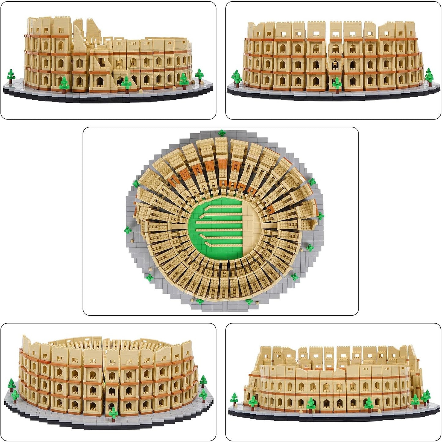 Roman Colosseum Micro Model (5594+ Pcs)