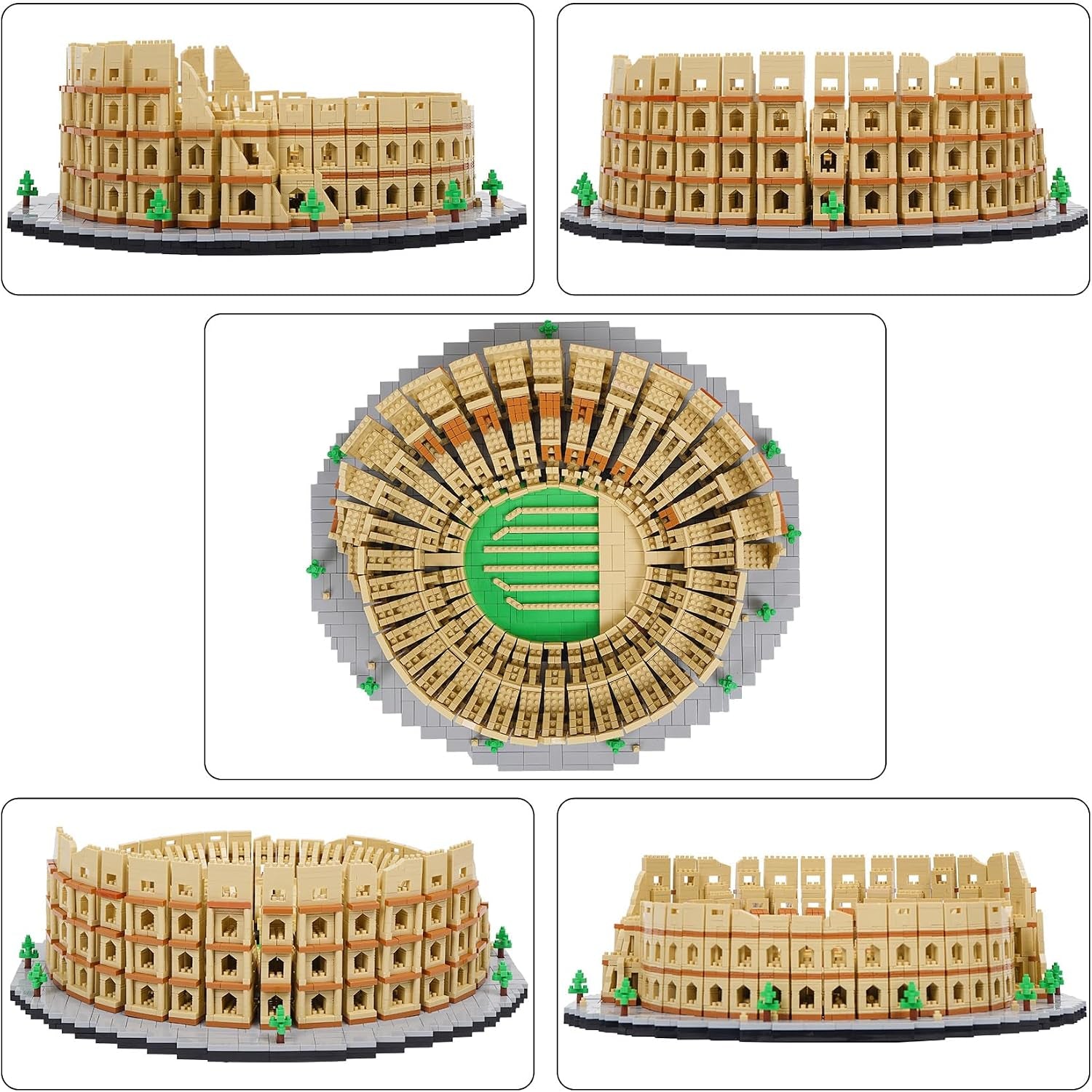 Roman Colosseum Micro Model (5594+ Pcs)