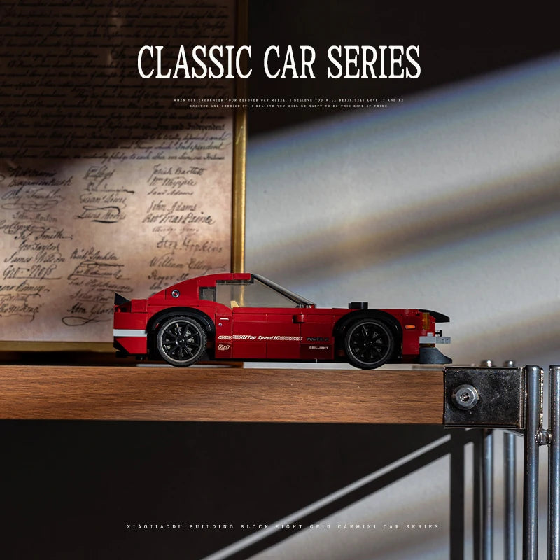 Classic JDM Racing Car STEM Set (310+ Pcs)