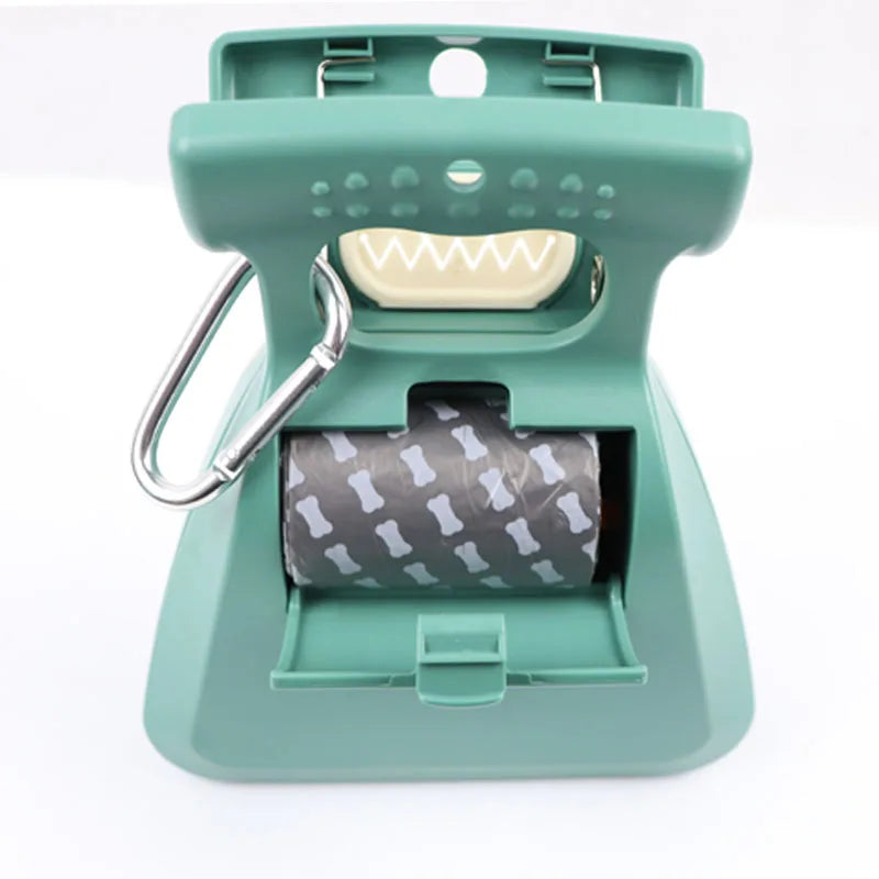 Foldable Dog Pooper Scooper with Biodegradable Bags for Effortless Waste Cleanup