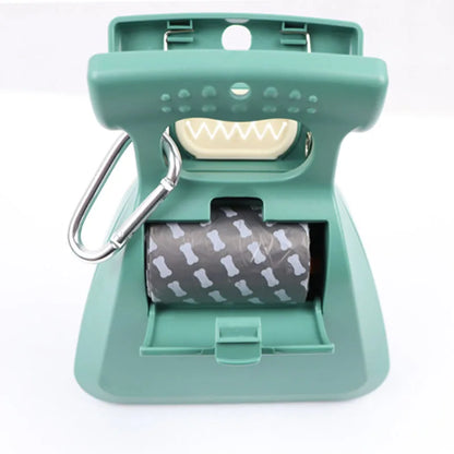 Foldable Dog Pooper Scooper with Biodegradable Bags for Effortless Waste Cleanup