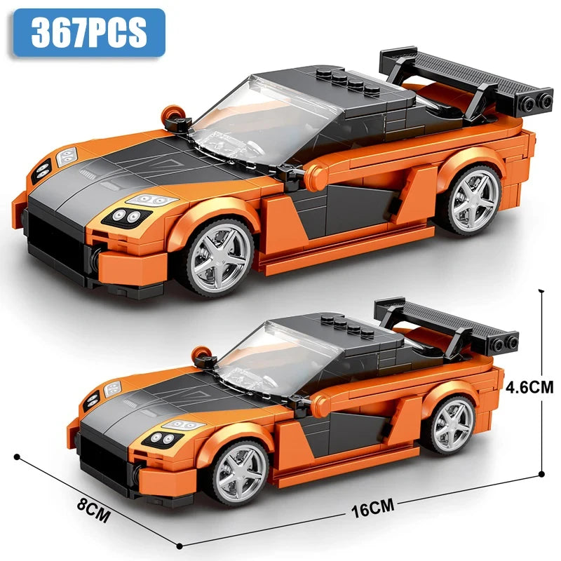 Sports Racing Car Desktop Model