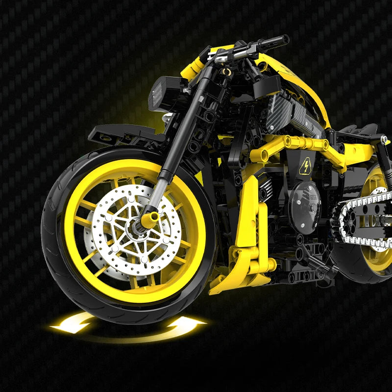 Classic City Racing Motorcycle 1:8 (Style 2)
