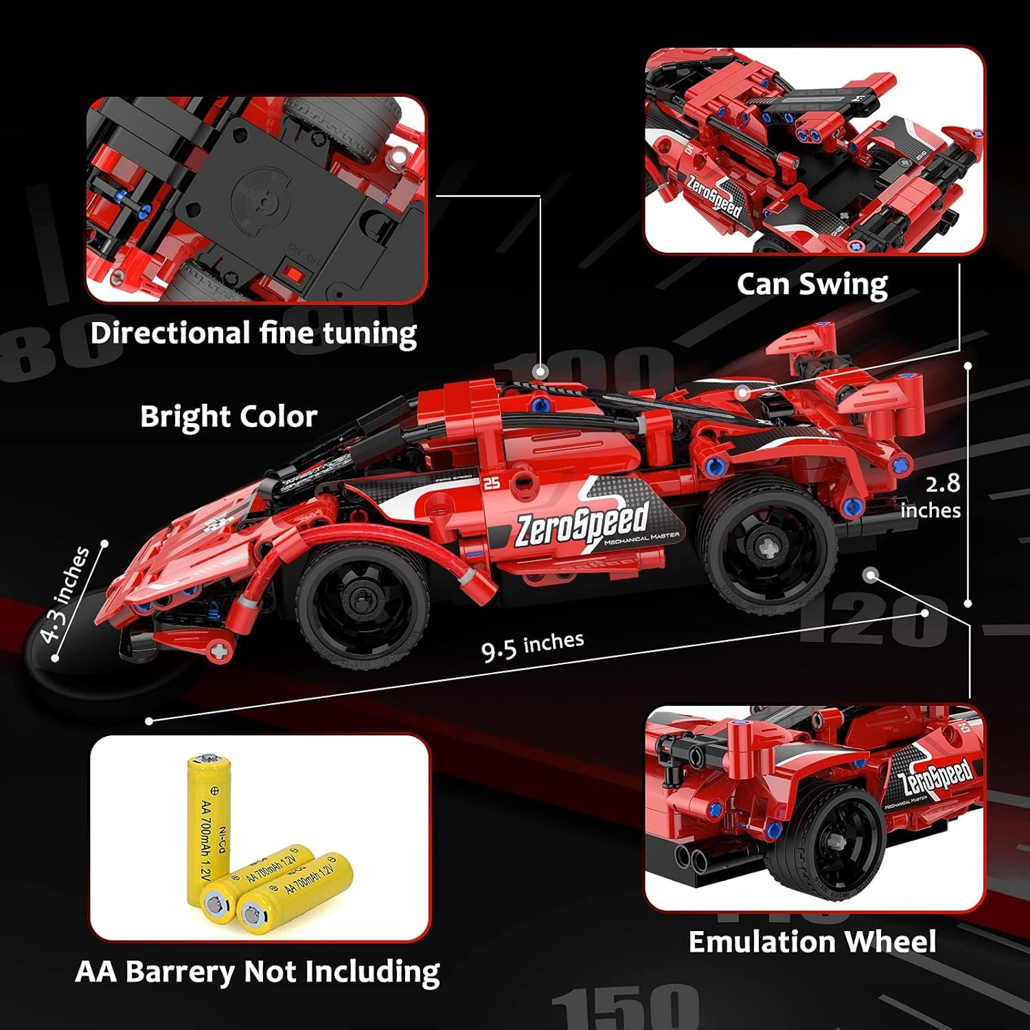 2-in-1 Remote Control Racer Car STEM Kit