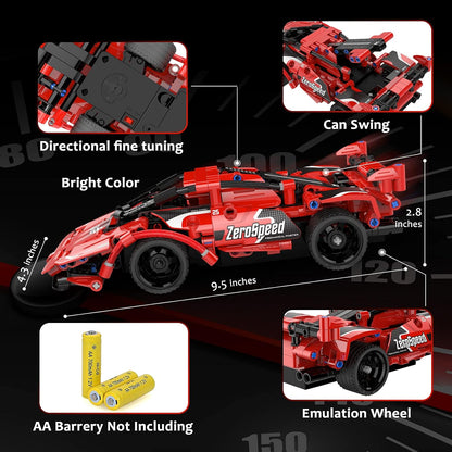 2-in-1 Remote Control Racer Car STEM Kit
