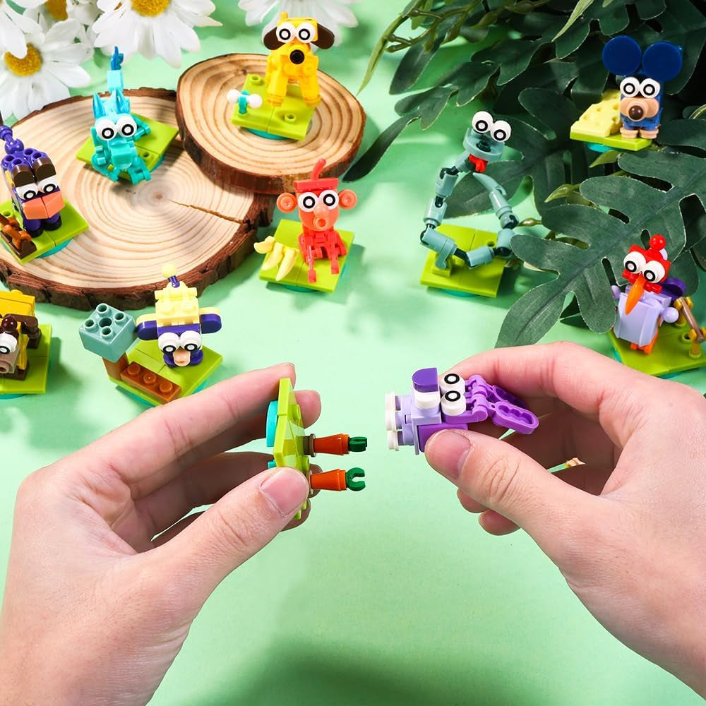 Easter Animals Mini Building Set (12 Pack)