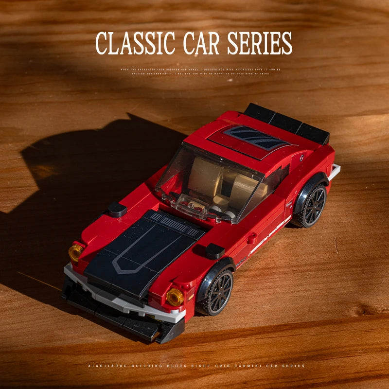 Classic JDM Racing Car STEM Set (310+ Pcs)