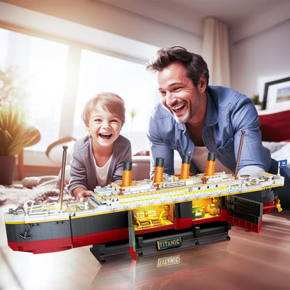 Titanic Ship Model with LED (2-in-1)