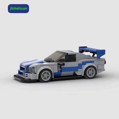 Small Car Model Building Set