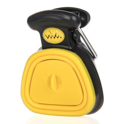 Foldable Dog Pooper Scooper with Biodegradable Bags for Effortless Waste Cleanup