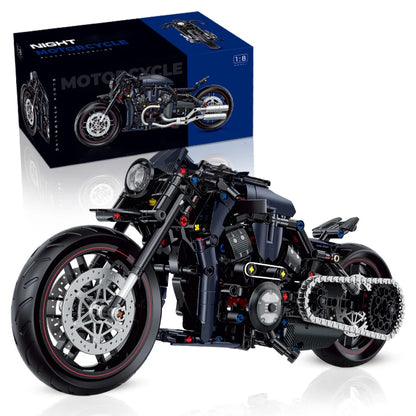 1:8 Night Racer Motorbike (500+ Pcs)