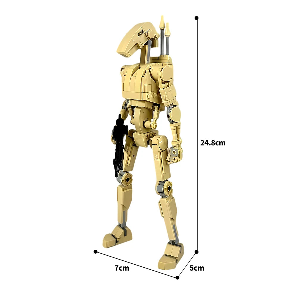 Space War Combat Robot Model