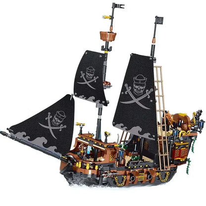 Pirate Sailboat Desktop Model